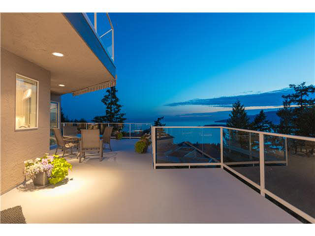 Gorgeous home with water and island views