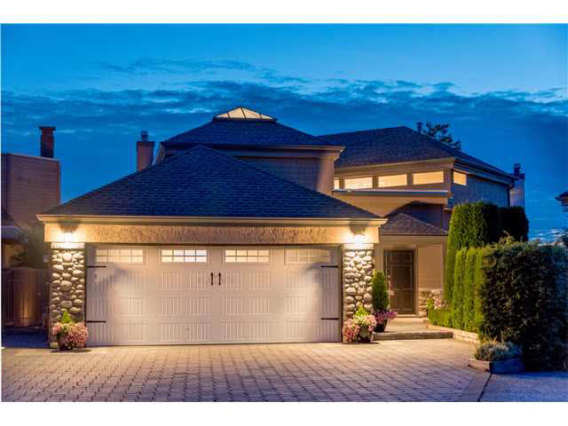 Gorgeous home with water and island views