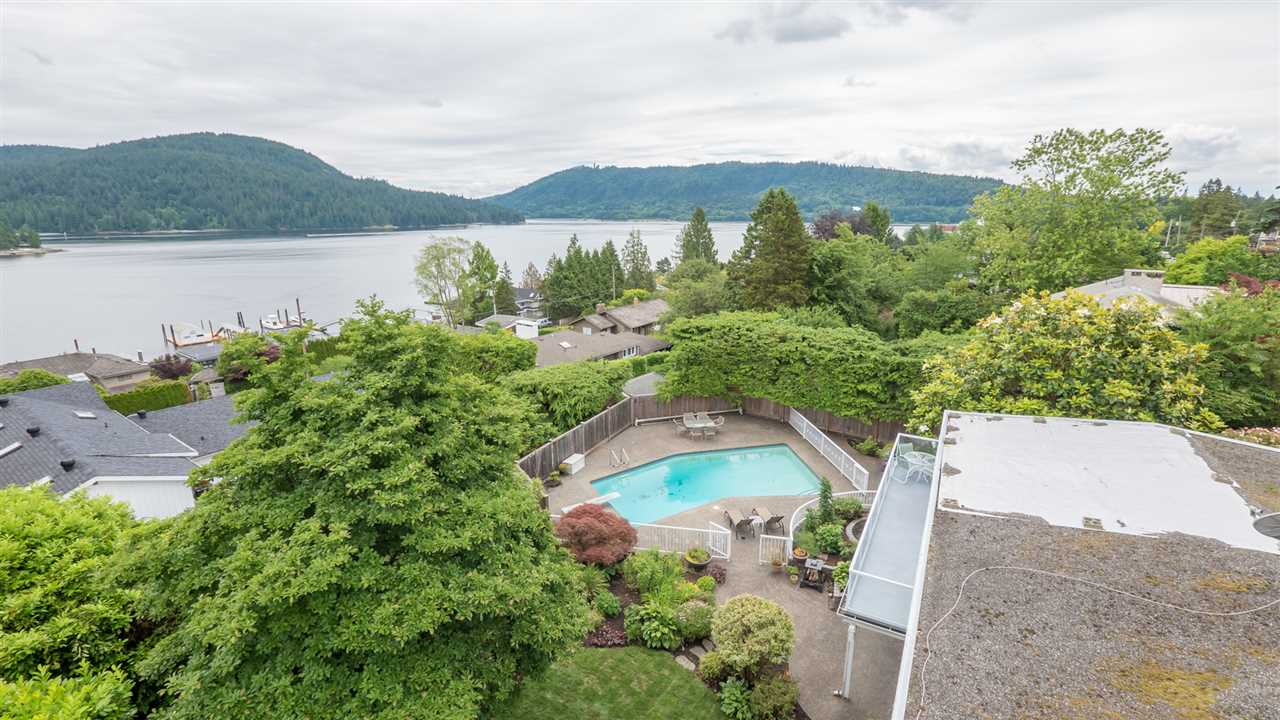 Spectacular Water View Luxurious Home in North Vancouver