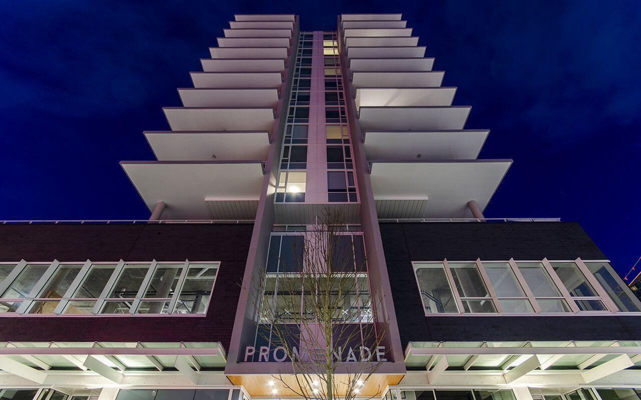 North Vancouver Oceanview Lower Lonsdale Condo with AC For Rent