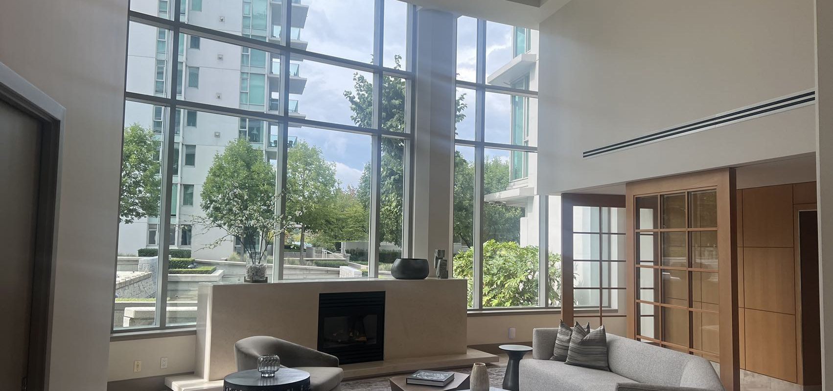 Coal Harbour Waterfront Extra Large 3 Bedroom Condo 2 Parking For Rent