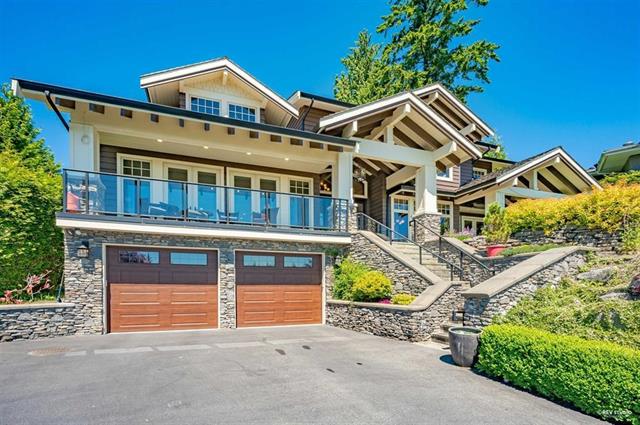 Luxurious West Vancouver Oceanview Home with 6 Beds & 6 Baths