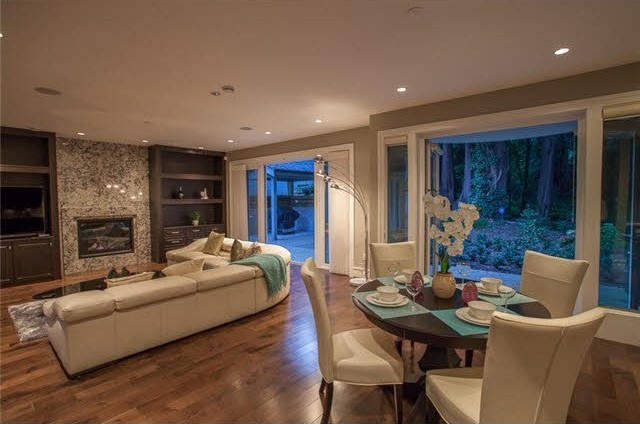 West Vancouver Ambleside Luxury 3-Level Home 5br 7ba for Rent (Ambleside)