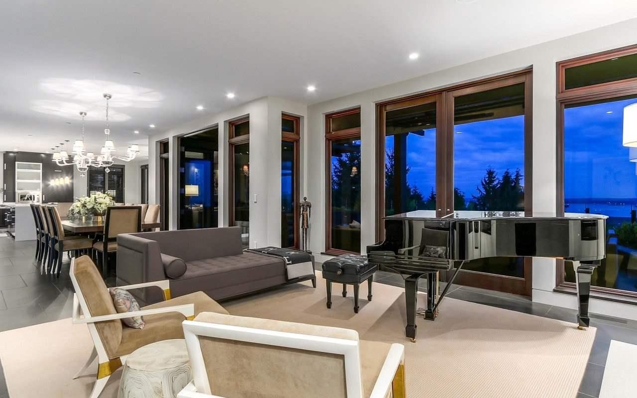 West Vancouver Stunning Ocean View Luxury Home | 5 Bed Ensuites