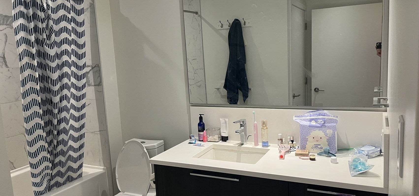 Vancouver West Bright 1Br 1Den Modern Condo Near Skytrain For rent!!