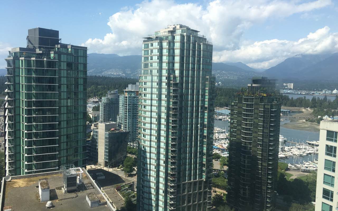 Frantastic water views 23rd floor condo in Downtown Vancouver (Coal Harbour)